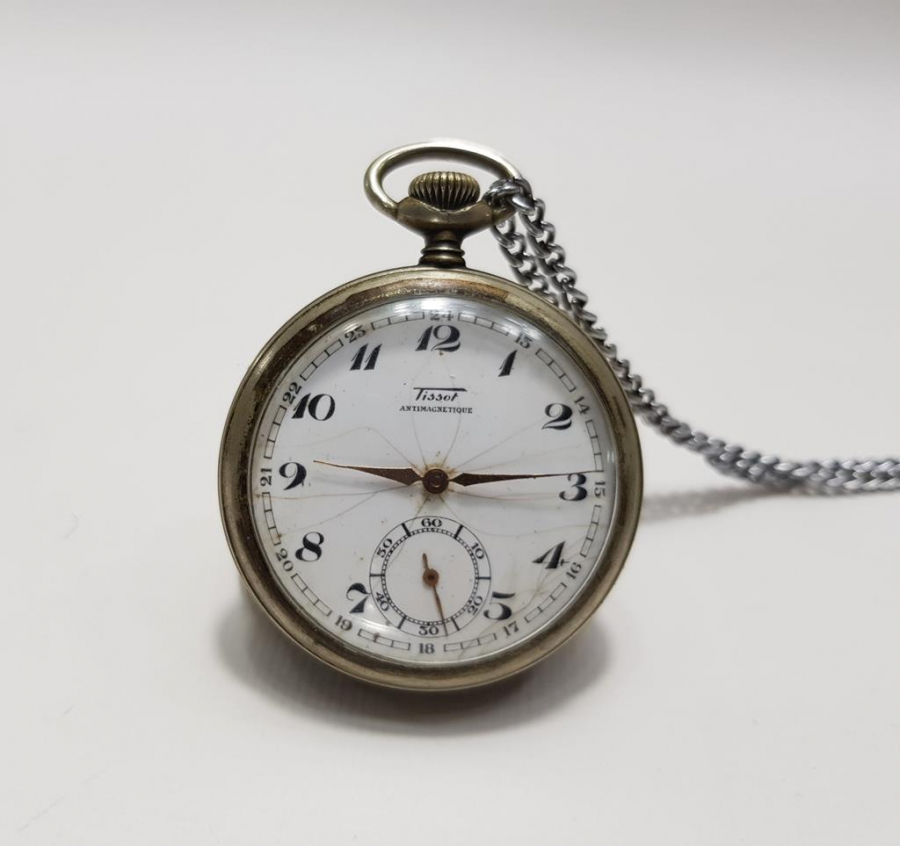 TISSOT GÜMÜŞ CEP SAATİ 