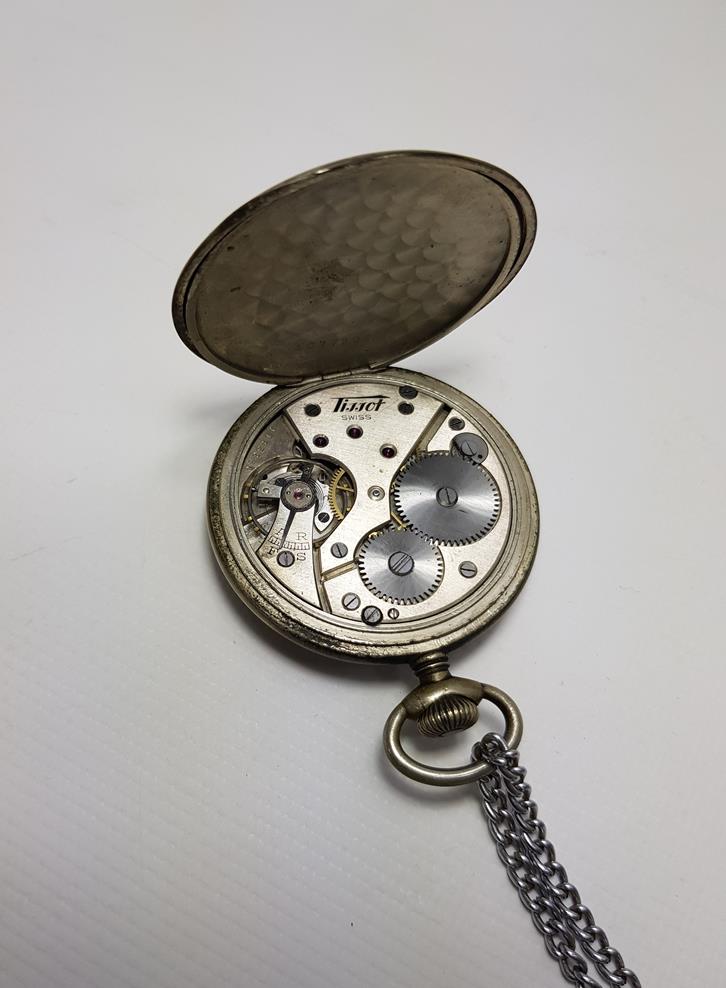 TISSOT GÜMÜŞ CEP SAATİ 