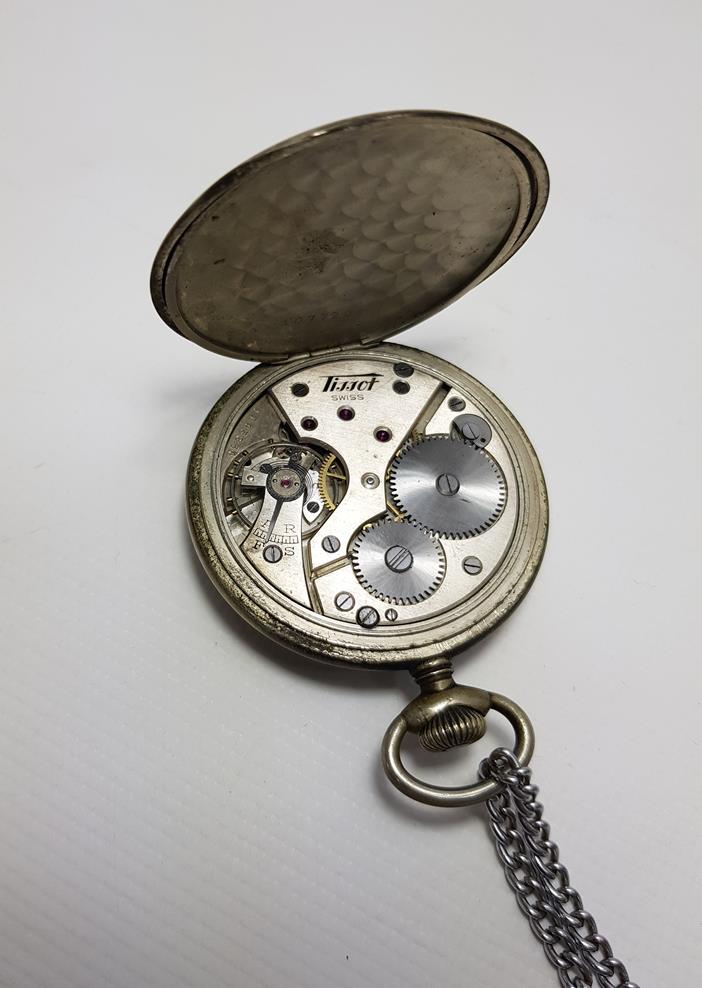 TISSOT GÜMÜŞ CEP SAATİ 