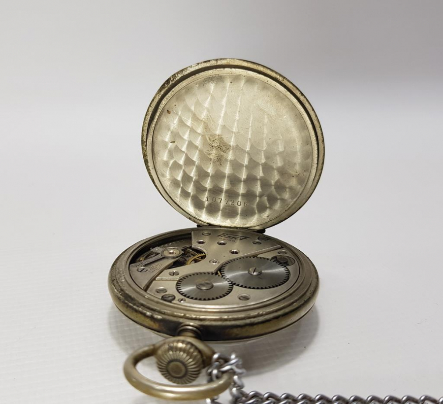 TISSOT GÜMÜŞ CEP SAATİ 