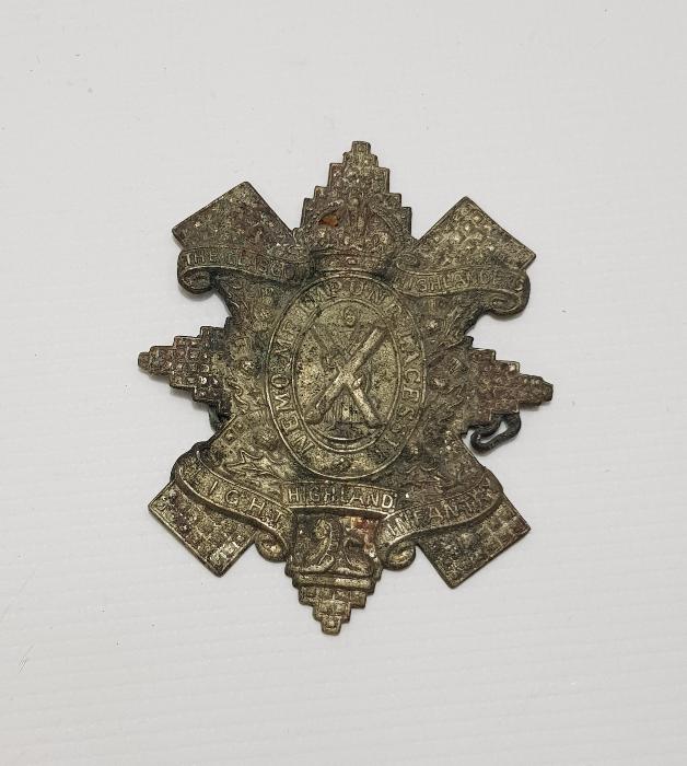 1. DÜNYA SAVAŞI İNGİLİZ ASKERİ ROZET 