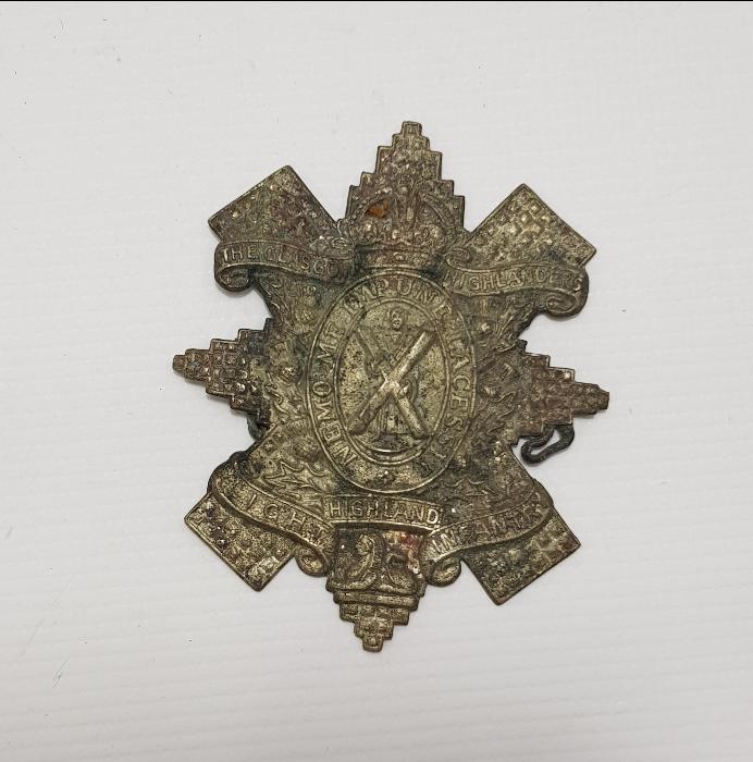 1. DÜNYA SAVAŞI İNGİLİZ ASKERİ ROZET 