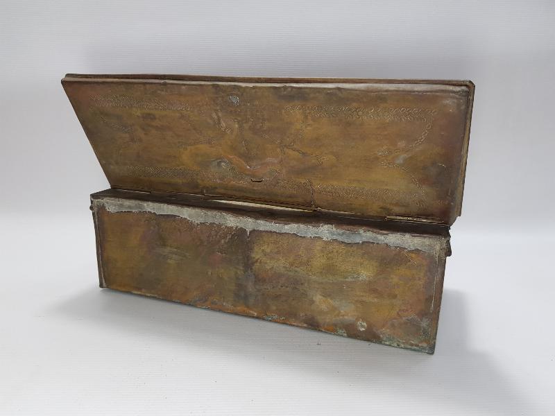 1905 TARİHLİ RUMCA YAZILI KAHVECİ KAHVE KUTUSU