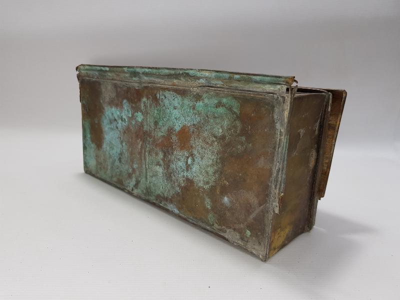 1905 TARİHLİ RUMCA YAZILI KAHVECİ KAHVE KUTUSU