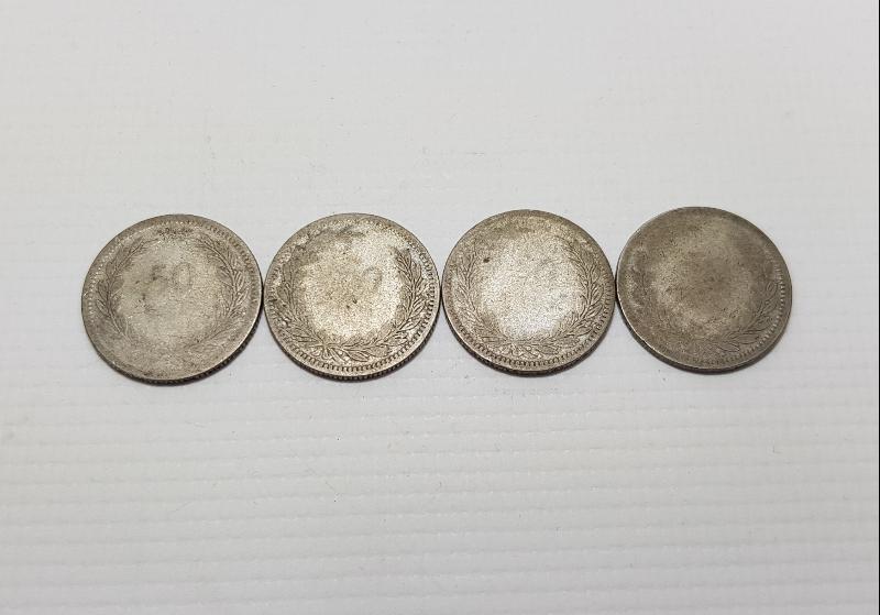 1947-1948 GÜMÜŞ 50 KURUŞ LOTU 