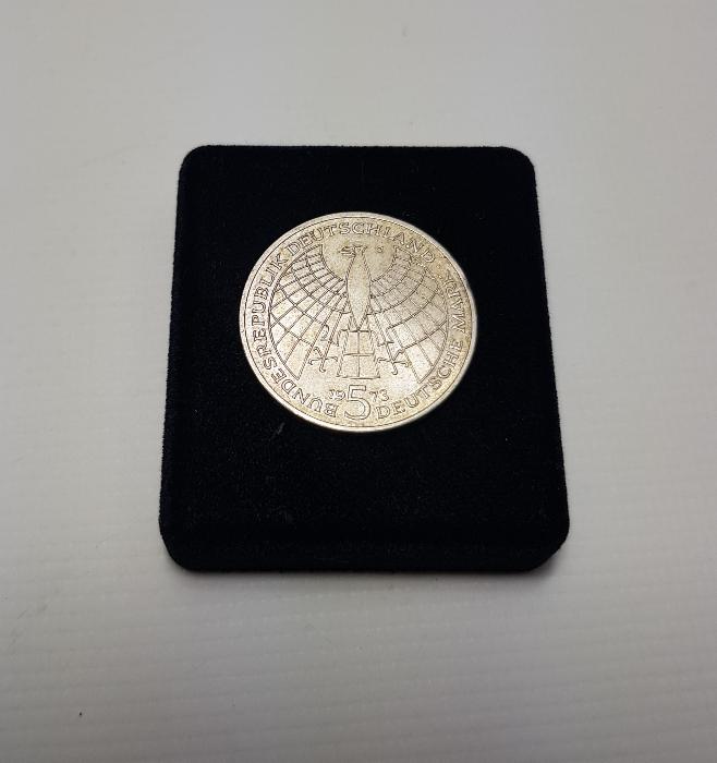 1973 ALMANYA GÜMÜŞ 5 MARK HATIRA PARA