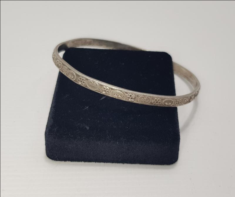 ANTİKA GÜMÜŞ BİLEZİK 