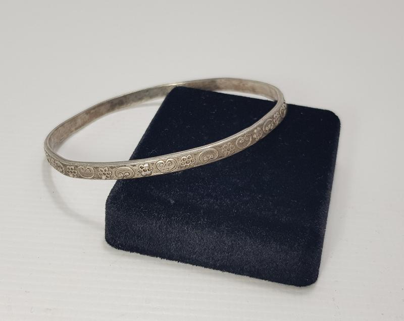 ANTİKA GÜMÜŞ BİLEZİK 