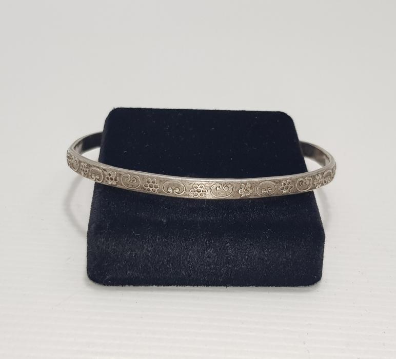 ANTİKA GÜMÜŞ BİLEZİK 