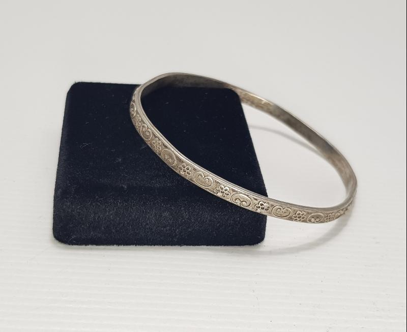 ANTİKA GÜMÜŞ BİLEZİK 