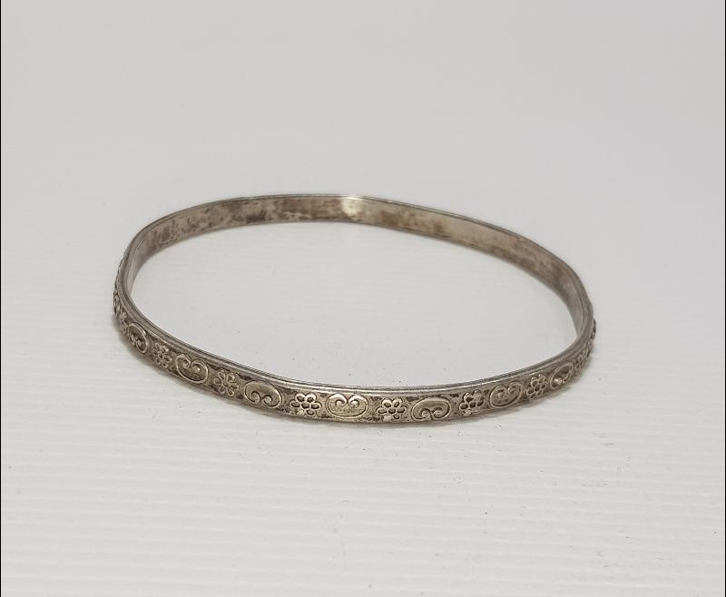 ANTİKA GÜMÜŞ BİLEZİK 