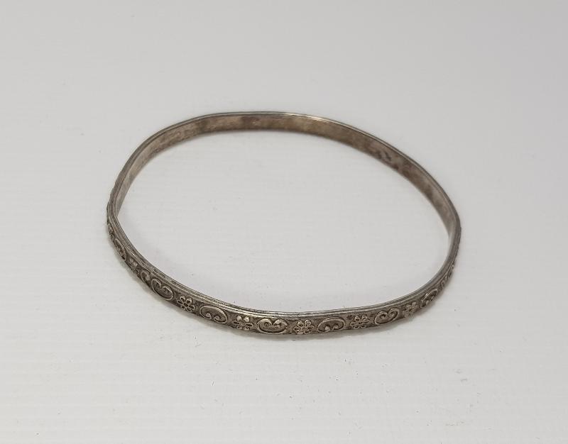 ANTİKA GÜMÜŞ BİLEZİK 