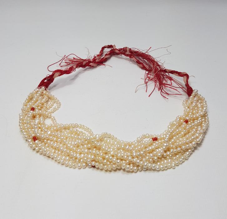 ANTİKA MERCANLI KUM İNCİ GERDANLIK 