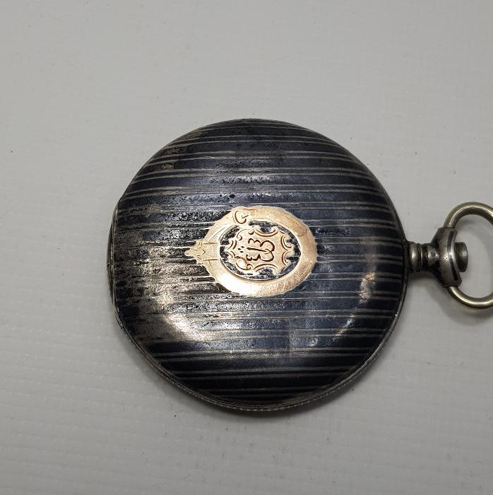 ATATÜRK'ÜN ARKADAŞI ŞEYH AHMET EŞ-ŞERİF SENUSİ'YE AİT ZENİTH GÜMÜŞ CEP SAATİ 