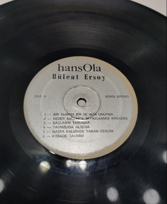 BÜLENT ERSOY 33 DEVİR LONGPLAY PLAK