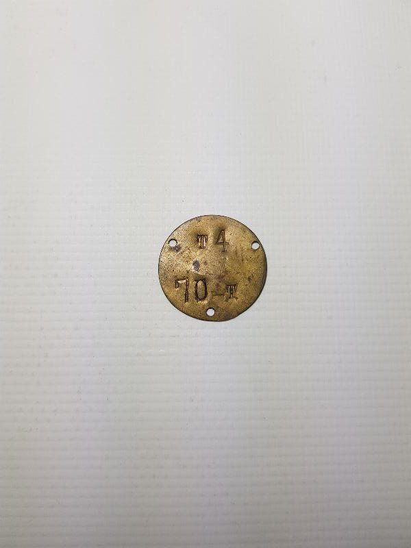 CUMHURİYET İLK DÖNEM HAMAL JETONU