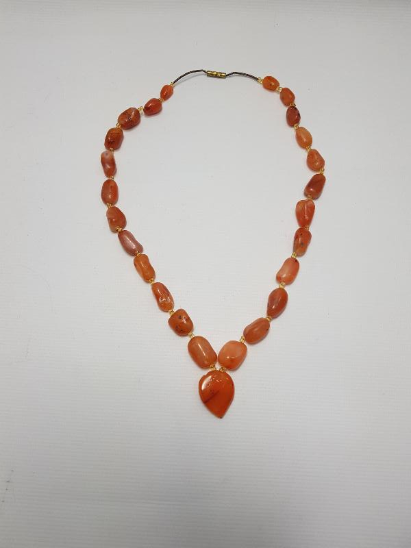 OSMANLI AKİK TAŞLI GERDANLIK 