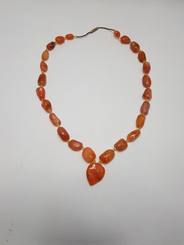 OSMANLI AKİK TAŞLI GERDANLIK 