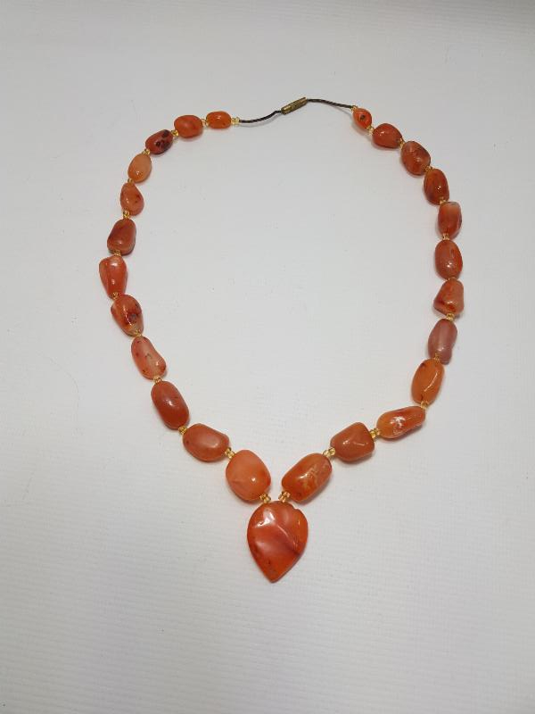 OSMANLI AKİK TAŞLI GERDANLIK 