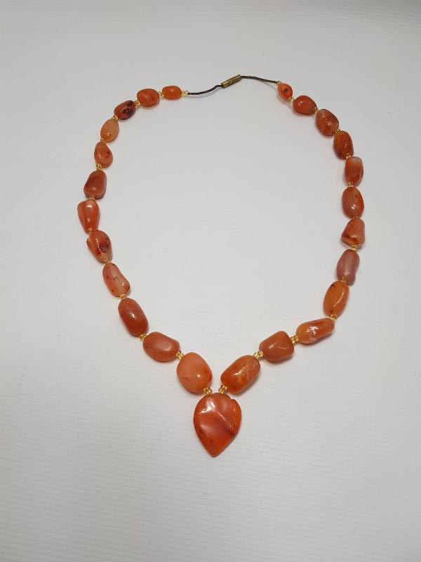 OSMANLI AKİK TAŞLI GERDANLIK 