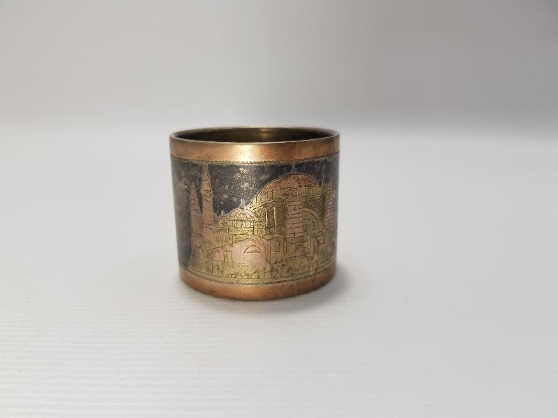 OSMANLI DÖNEMİ AYASOFYA GÖRSELLİ GÜMÜŞ PEÇETELİK 