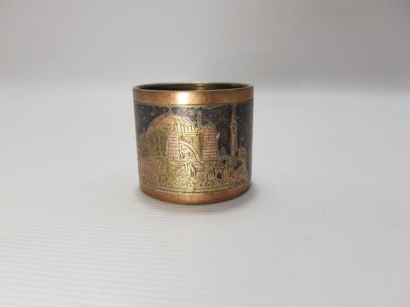 OSMANLI DÖNEMİ AYASOFYA GÖRSELLİ GÜMÜŞ PEÇETELİK 