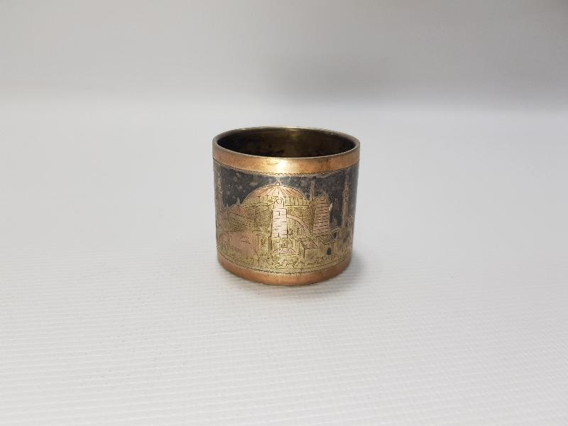 OSMANLI DÖNEMİ AYASOFYA GÖRSELLİ GÜMÜŞ PEÇETELİK 