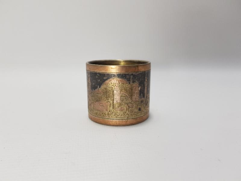 OSMANLI DÖNEMİ AYASOFYA GÖRSELLİ GÜMÜŞ PEÇETELİK 