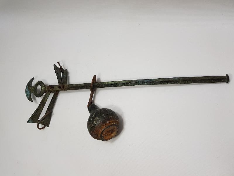 OSMANLI DÖNEMİ BRONZ TERAZİ