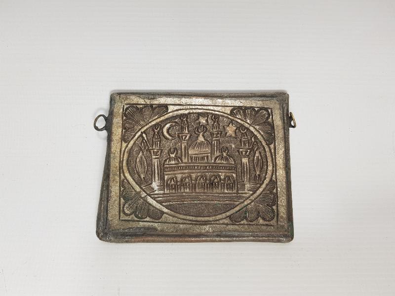 OSMANLI DÖNEMİ CAMİ RESİMLİ HAMAYIL