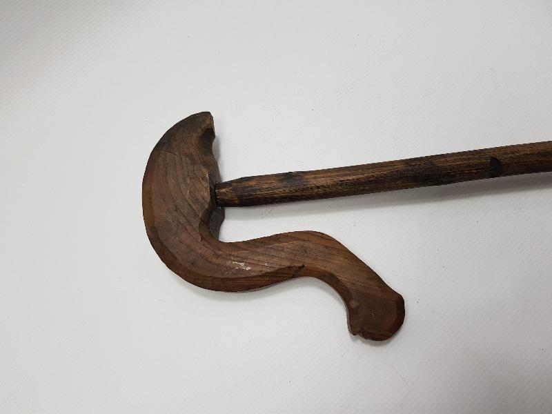 OSMANLI DÖNEMİ AHŞAP ÇOBAN ASASI