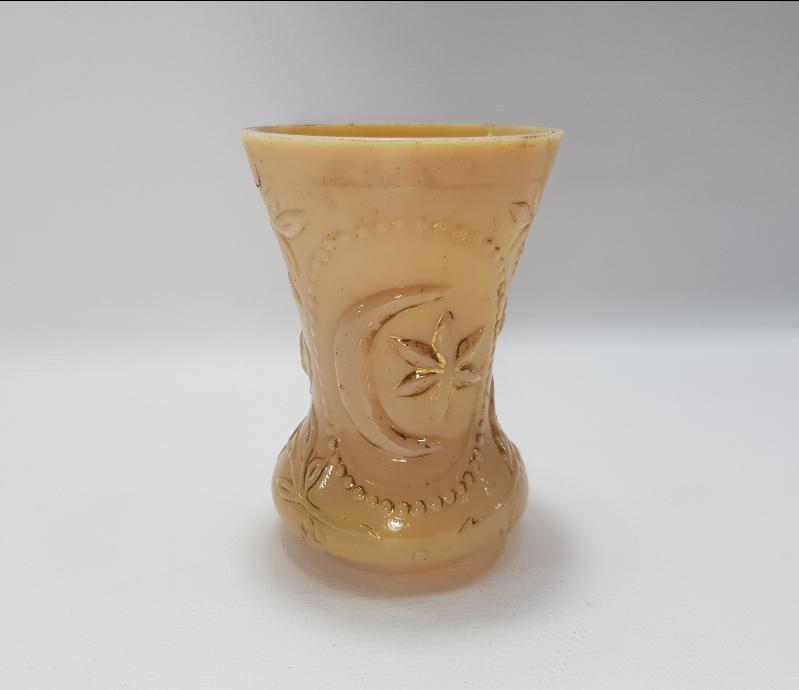 OSMANLI DÖNEMİ ÇOK NADİR AY YILDIZLI OPAL BARDAK