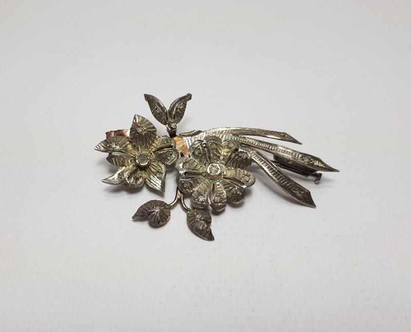 OSMANLI DÖNEMİ ELMAS BROŞ 