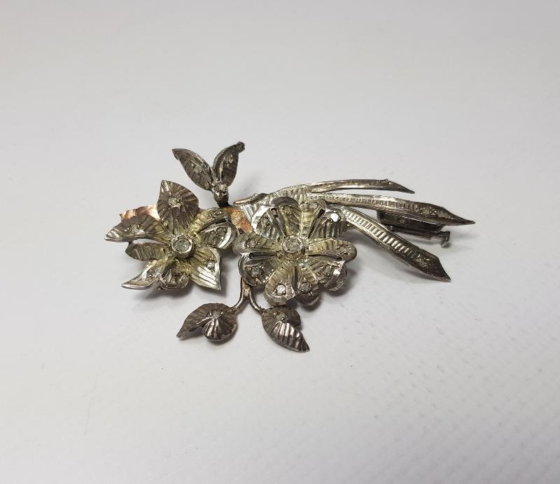 OSMANLI DÖNEMİ ELMAS BROŞ 