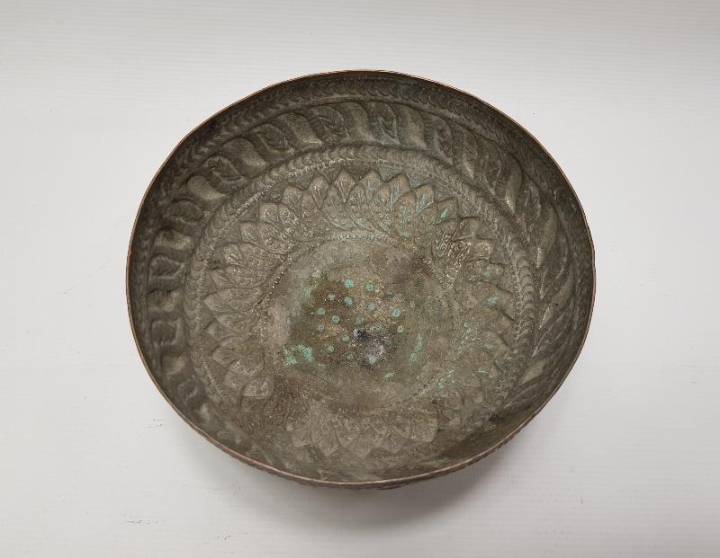 OSMANLI DÖNEMİ ESERİ İSTANBUL BAKIR KASE