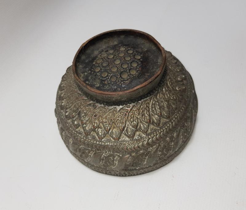 OSMANLI DÖNEMİ ESERİ İSTANBUL BAKIR KASE