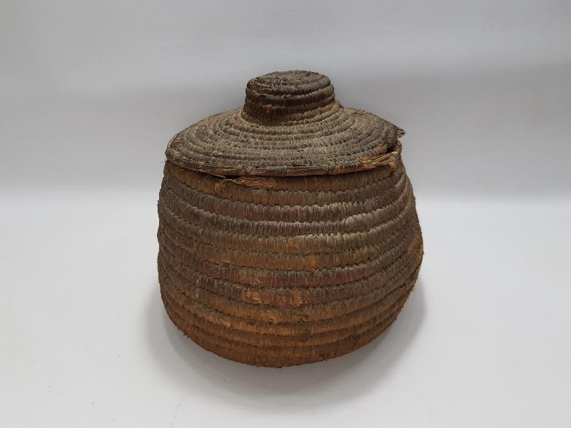 OSMANLI DÖNEMİ TEKKE İŞİ HASIR SEPET 