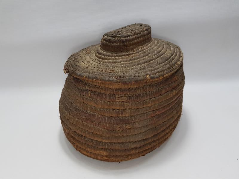 OSMANLI DÖNEMİ TEKKE İŞİ HASIR SEPET 