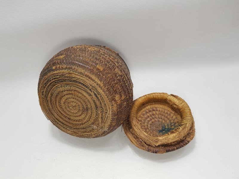 OSMANLI DÖNEMİ TEKKE İŞİ HASIR SEPET