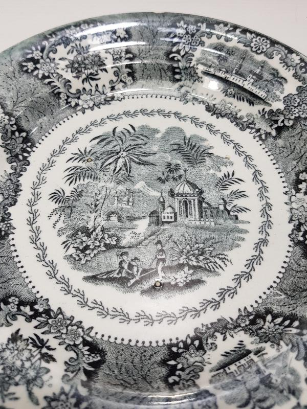 OSMANLI PAZARI ORIENTAL PORSELEN TABAK