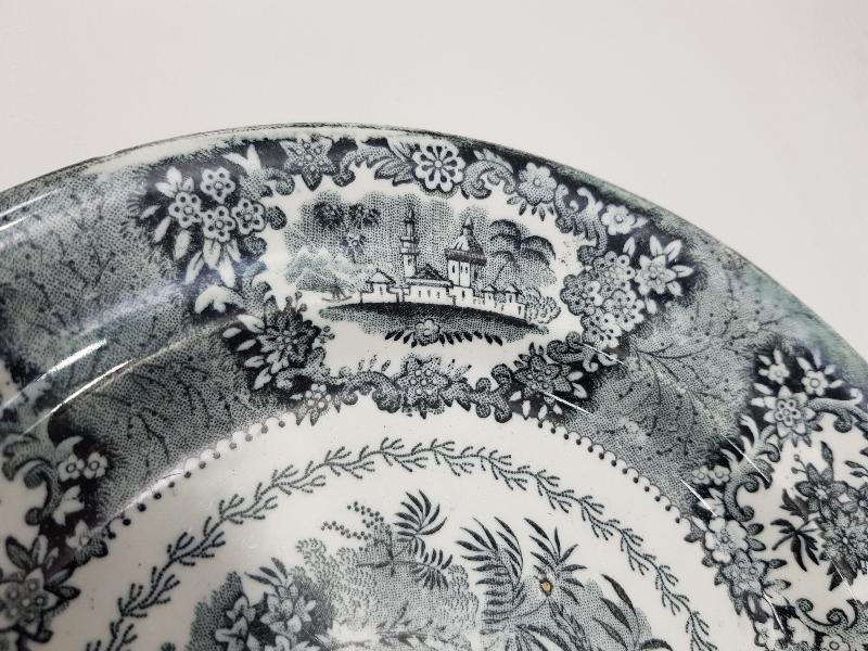 OSMANLI PAZARI ORIENTAL PORSELEN TABAK