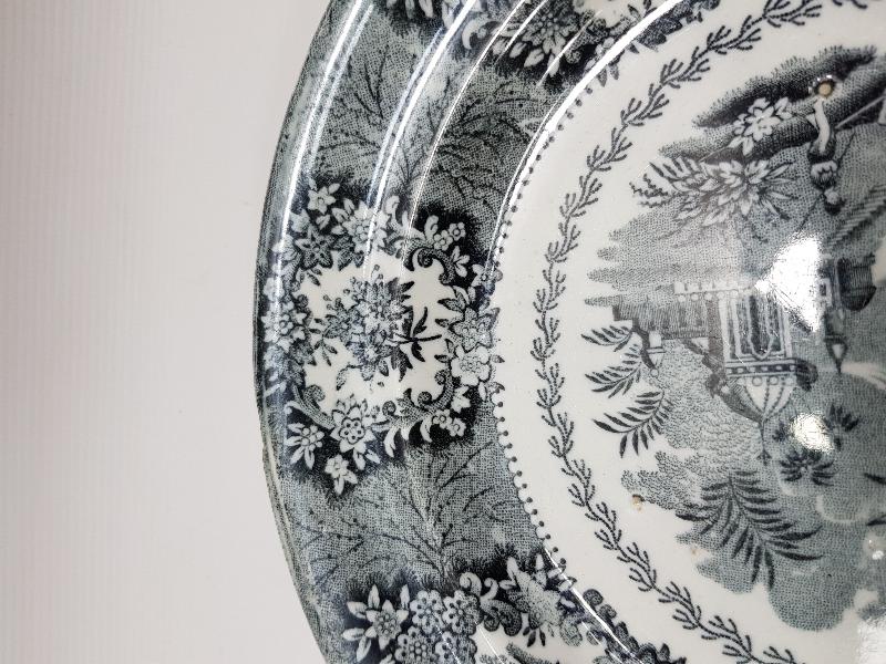 OSMANLI PAZARI ORIENTAL PORSELEN TABAK