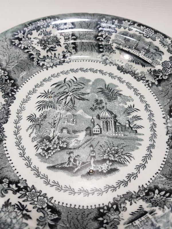 OSMANLI PAZARI ORIENTAL PORSELEN TABAK