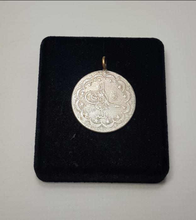 SULTAN ABDÜLHAMİD DÖNEMİ GÜMÜŞ 5 KURUŞ MECİDİYE