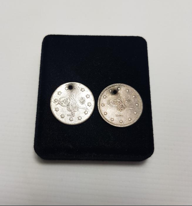 SULTAN ABDÜLHAMİD VE SULTAN MEHMET REŞAT DÖNEMİ GÜMÜŞ 2 KURUŞLAR