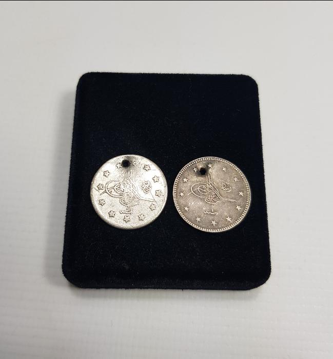 SULTAN ABDÜLHAMİD VE SULTAN MEHMET REŞAT DÖNEMİ GÜMÜŞ 2 KURUŞLAR