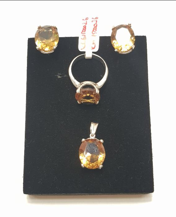 ZULTANİT TAŞLI GÜMÜŞ TAKI SETİ 