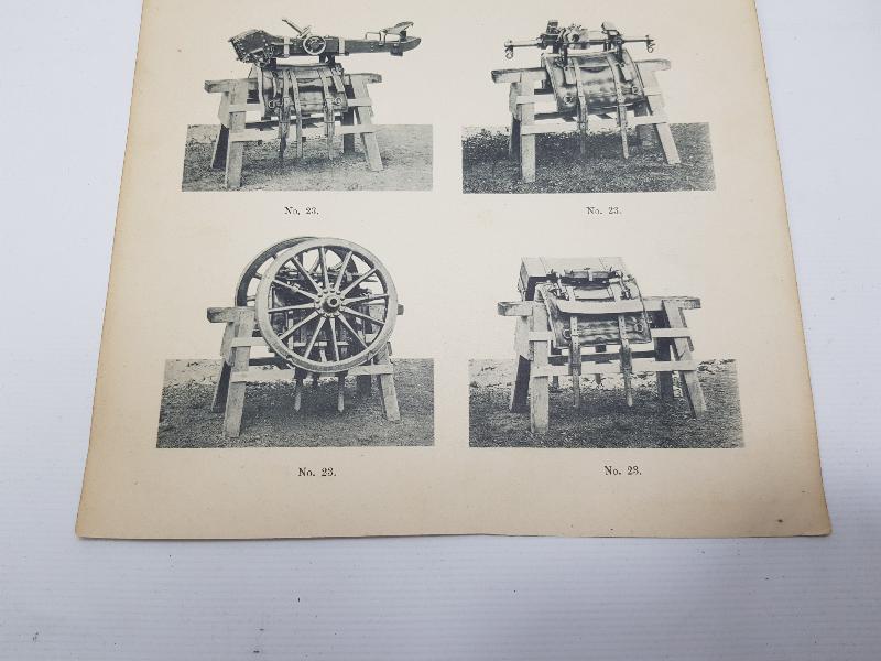 1. DÜNYA SAVAŞI SİLAHLARINI TANITIR OSMANLICA GRAVÜR