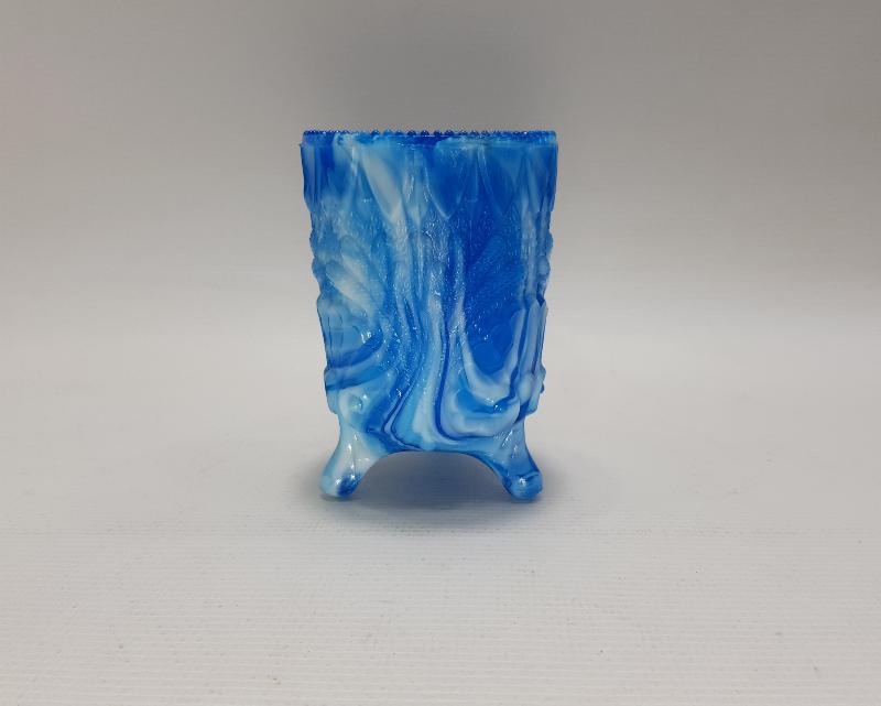 19. YÜZYIL AVRUPA YAPIMI ÜÇ AYAKLI OPAL SUNUMLUK BARDAK