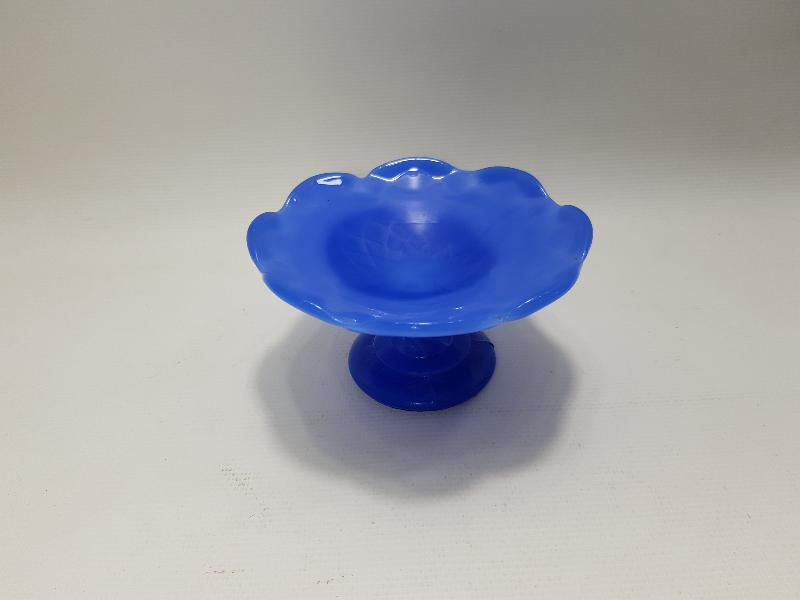 19. YÜZYIL MAVİ RENKLİ OPAL İKRAMLIK